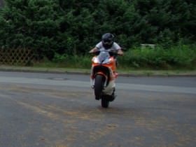 ich beim wheely