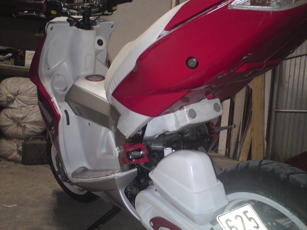 Silver goes White finish