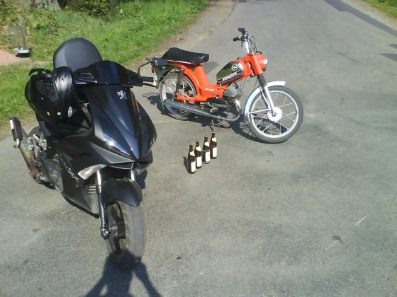Tour mit einem Kollegen