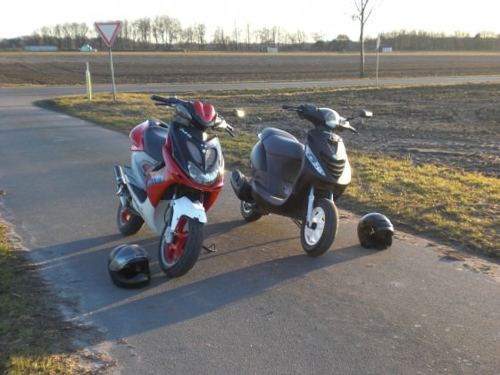 Runde mit Kumpel gedreht :D