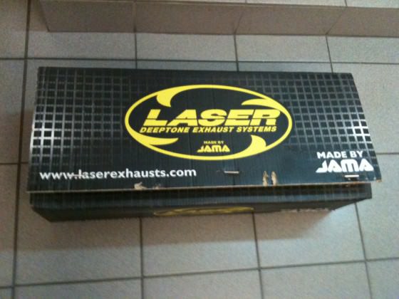 Endlich ist mein Laser da!