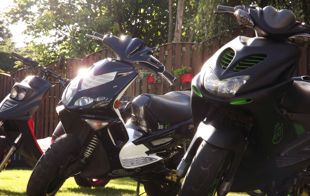 Mein 2 roller speedfight 2 black and wiht