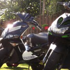 Mein 2 roller speedfight 2 black and wiht