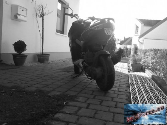 Sonniger Sonntag, Scooter raus, Fotos...