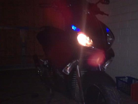 Standlichter blau ;)