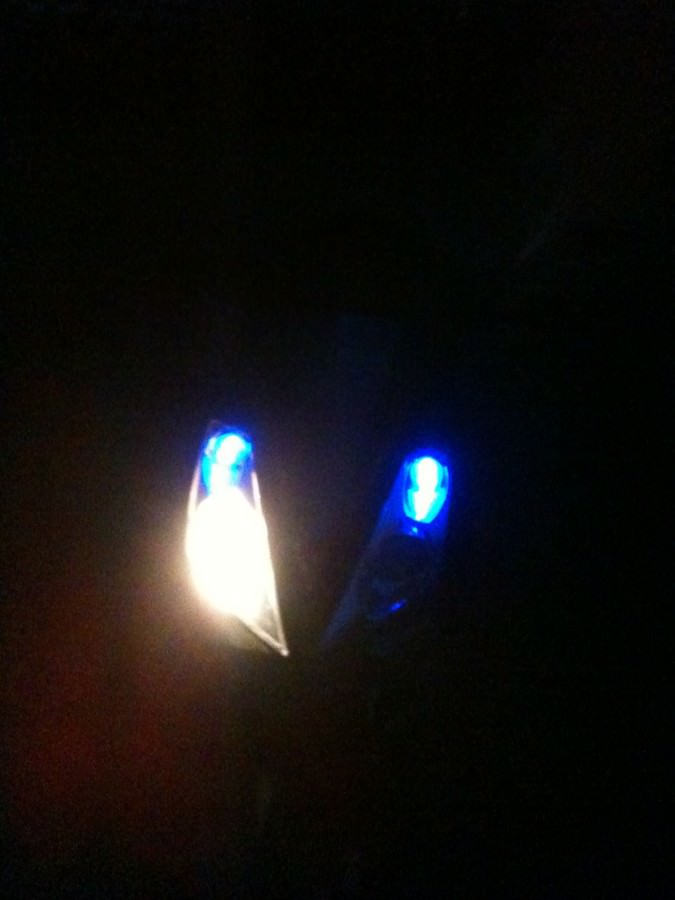 So blaue standlichter auch da :)