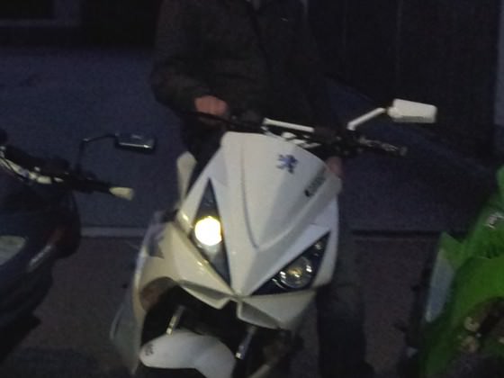 Ich und mein Roller ;D