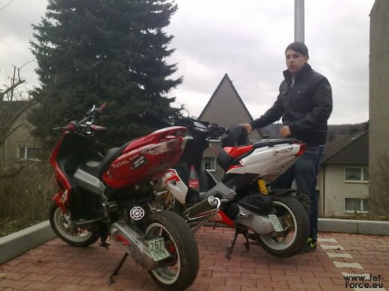 Kleines Scooter Crew Hagen treffen Nur 15 leute von 150..