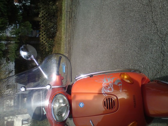 Scoot on Dad :D