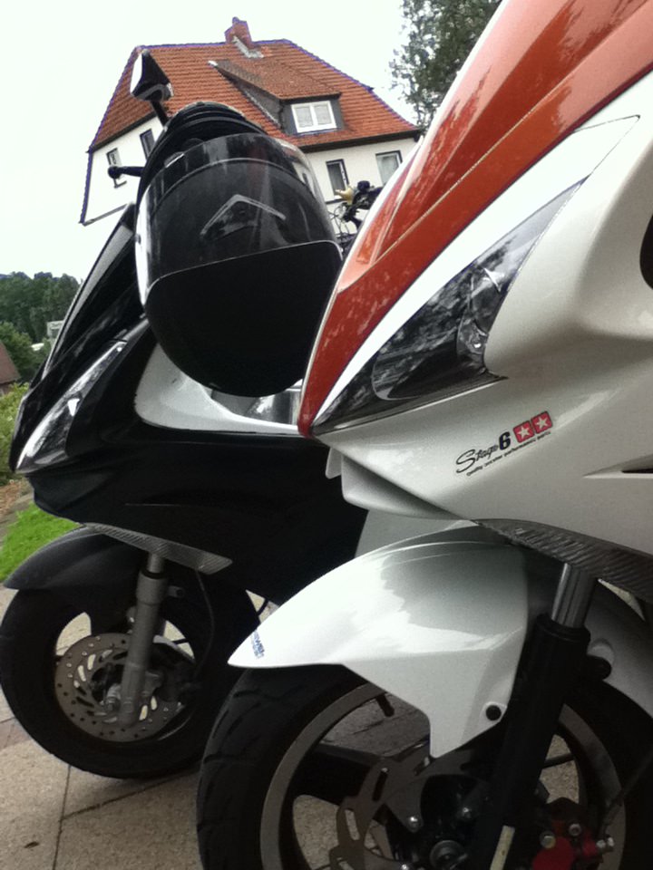 so mal ne kleine roller tour und mein neues frontdreieck