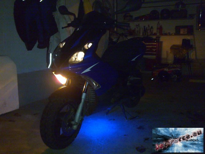 Jet mit LEDs