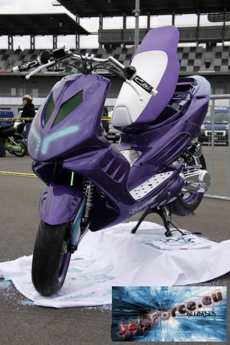 geile speedy aufm scooter we
