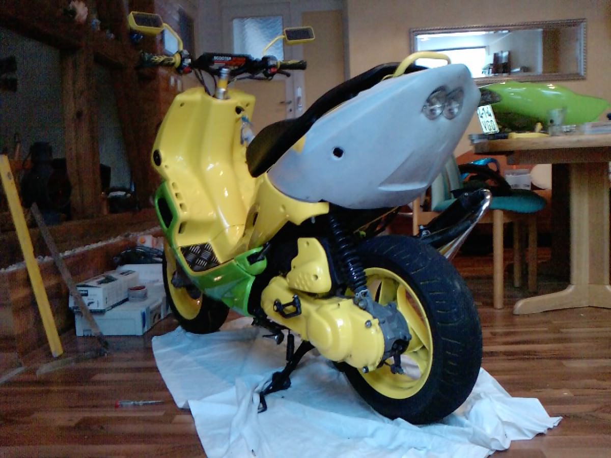 Neues Heck unlackiert :)