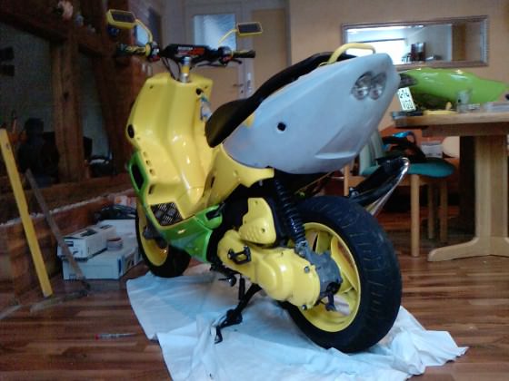 Neues Heck unlackiert :)