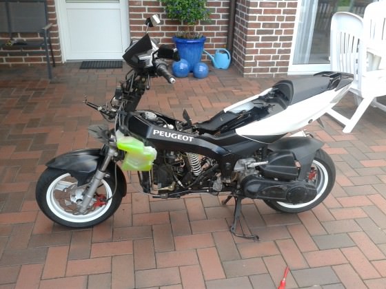 so, projekt "Tank wechseln" geht los :D