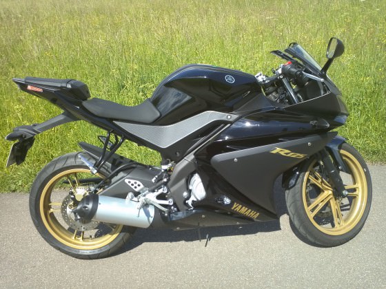 Meine Yamaha YZF-R 125/ Hab auch einen Iceblade BJ 2009
