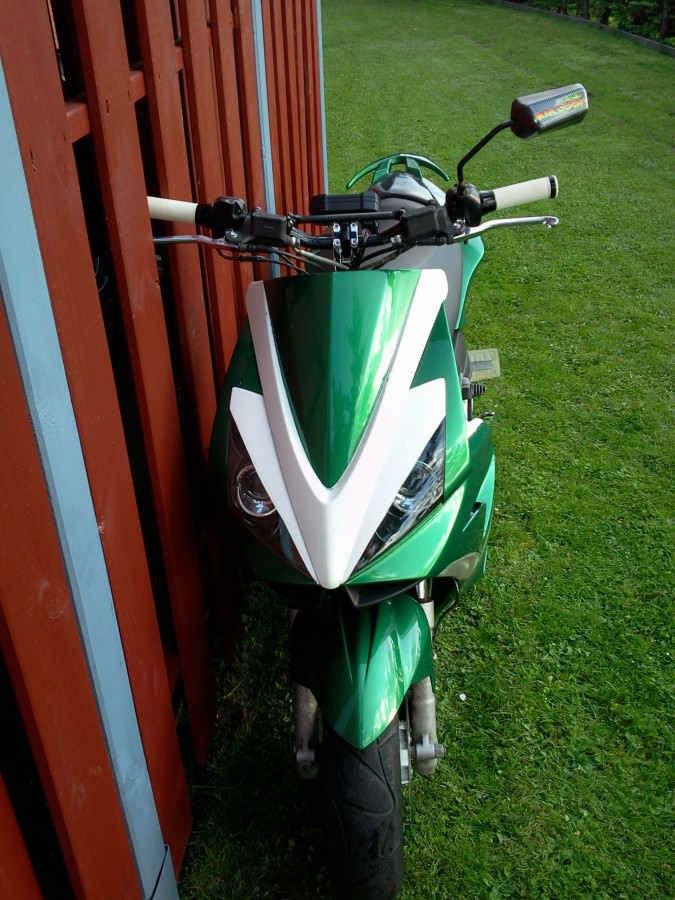 Mein roller neu lackiert