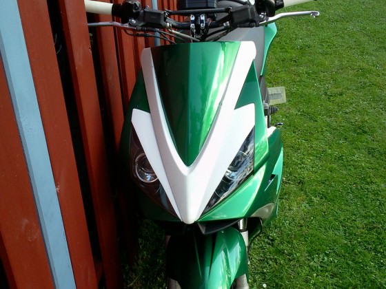 Mein roller neu lackiert