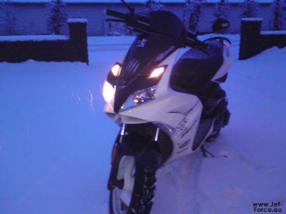 Mein Jet Force im Schnee