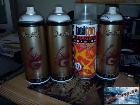 Heute wird gelackt^^
