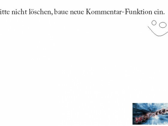 Bitte nicht löschen.