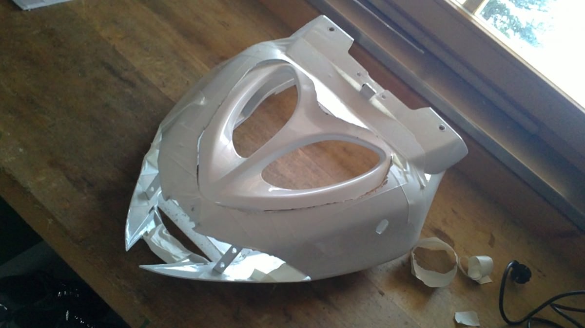 Aerox front im Heck