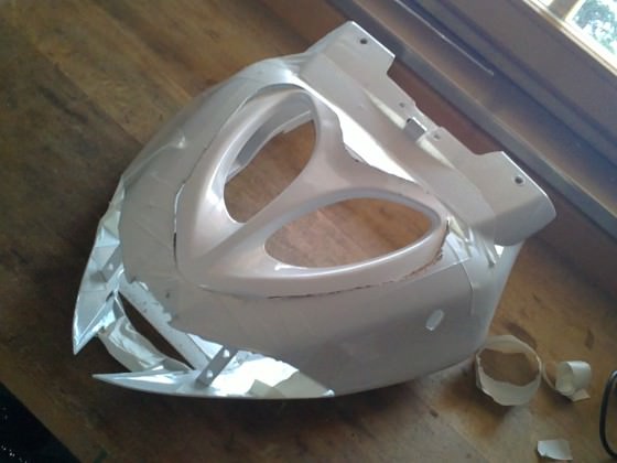Aerox front im Heck