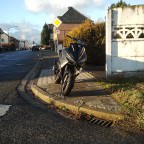 Straßenmotor wieder aufgebaut.