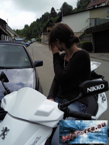 Ne Freundin von mia auf meinem rolla