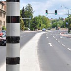 Polizei kontert mit High-End Blitzern. Blitzt von vorne + hinten -.-