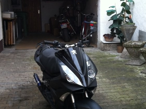 Heute mal Roller gewaschen