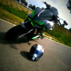 black & green