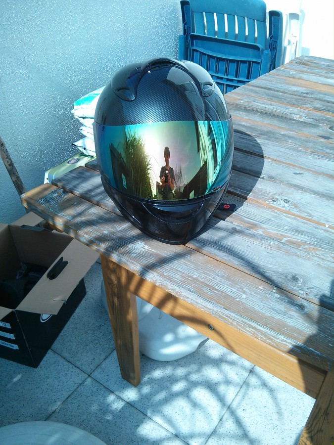 Neuer Helm heute angekommen