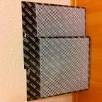 Racing Gitter weiß für Trittfläche