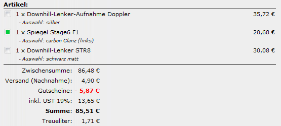 Bestellung