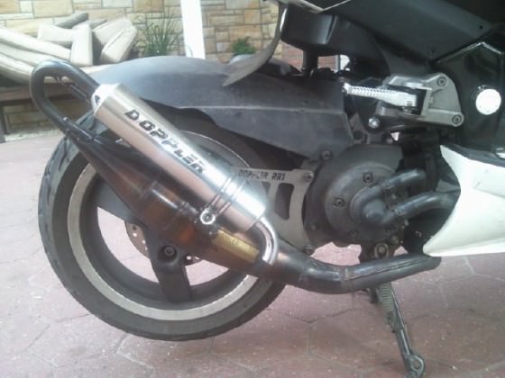 Verfärbung vom RR7 nach ca. 2500 km