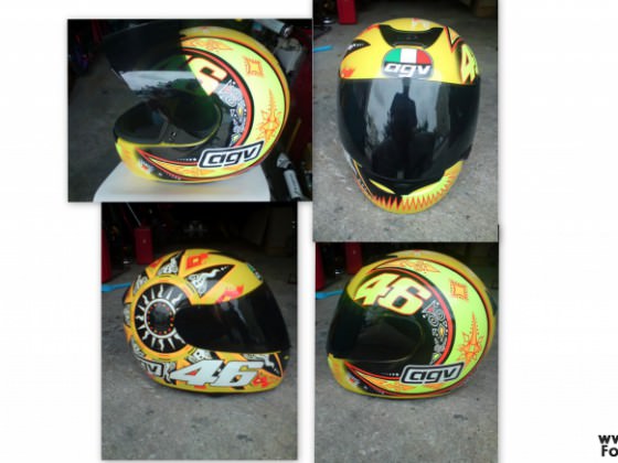 valentino rossi helm