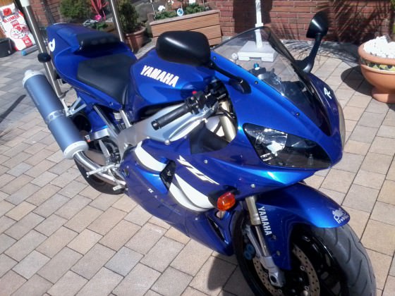 Yamaha R1 x3 Von meinen Vater neues Motorrad :)