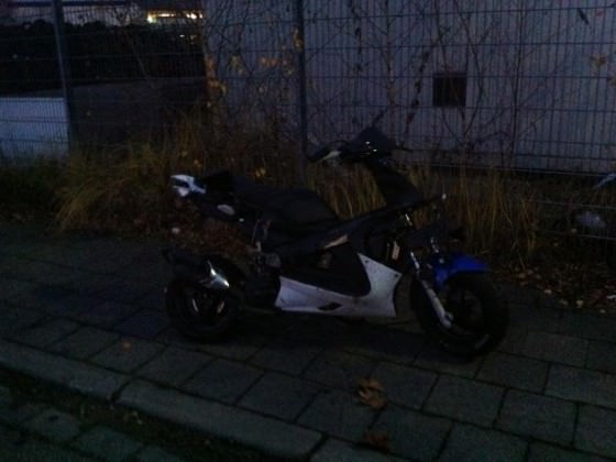mein roller nach dem klauen