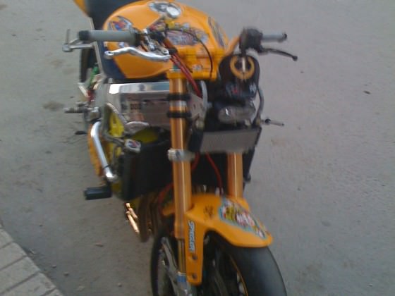 Das extrem geile Motorrad vom alten Kriegskameraden von meinem Dad. :)