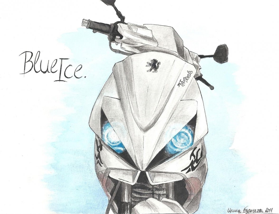 BlueIce/Zeichnung
