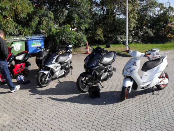 Scooter Shop 2010 Ausfahrt
