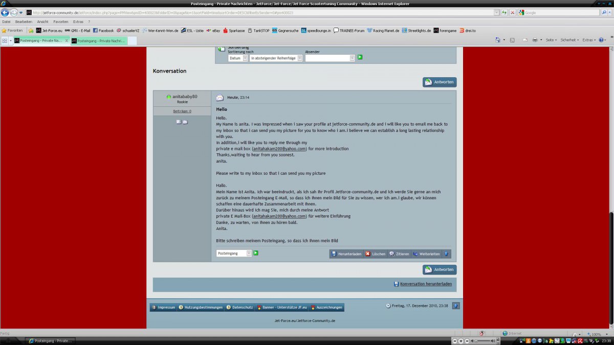 Soll ich antworten :D:D:D:D