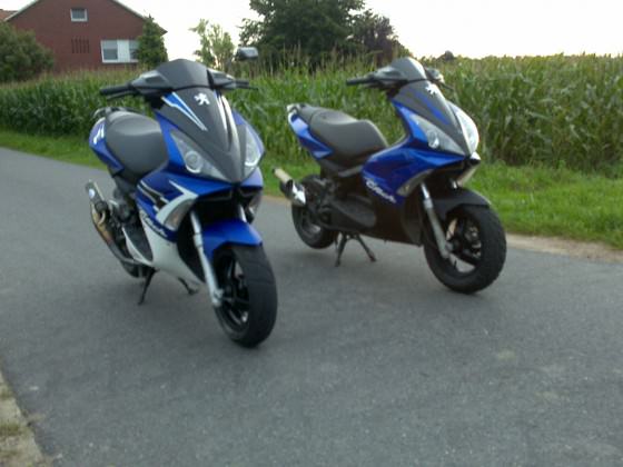 Mit nem freund unterwegs.