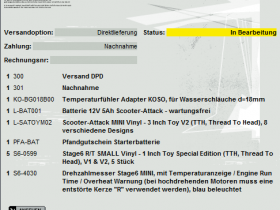 Was neues Bestellt