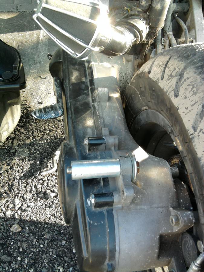 Mal angefangen am Selfmade motorständer :D