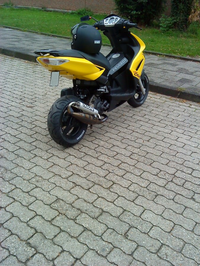 K61 140er Drauf <3 Und 70er einfahren 45km schon geschafft :D