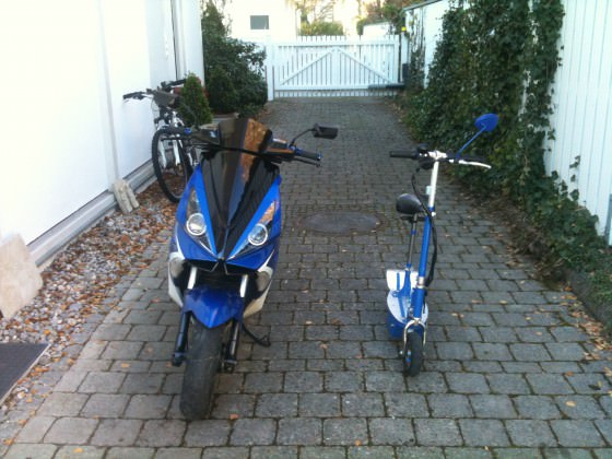 Meine 2 blauen :D
