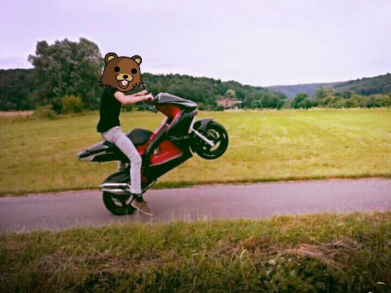 Der Pedobär ist wieder unterwegs :)))
