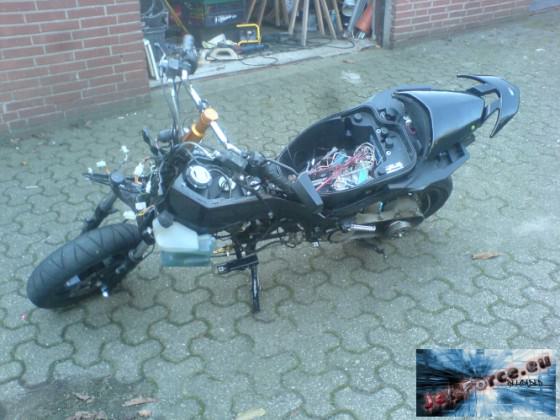 Teile sind grade beim Lacken